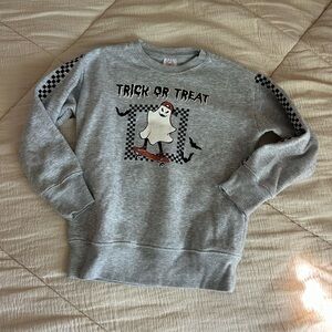 Wonder Nation Halloween Trick or Treat Crew Neck Sweatshirt size XS